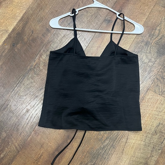 Open Edit tie front sleeveless blouse - Picture 3 of 4